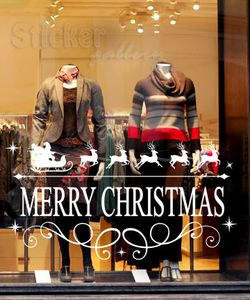 Χριστουγεννιάτικη διακόσμηση βιτρίνας - Merry Christmas 08