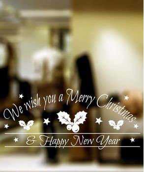 CHRISTMAS WINDOW DECALS