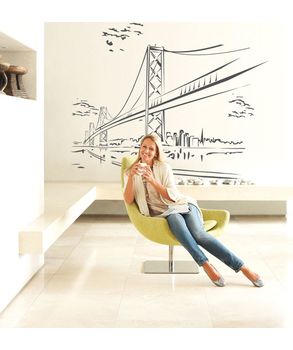 san fransisco wall sticker