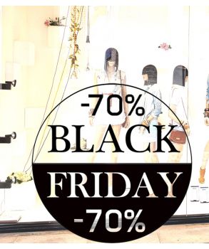 Αυτοκόλλητα βιτρίνας Black Friday