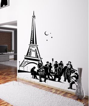 Wall sticker - Night in Paris