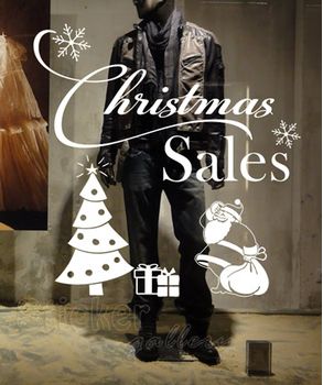 Christmas Ssales 02 - Χριστουγεννιάτικα αυτοκόλλητα εκπτώσεων